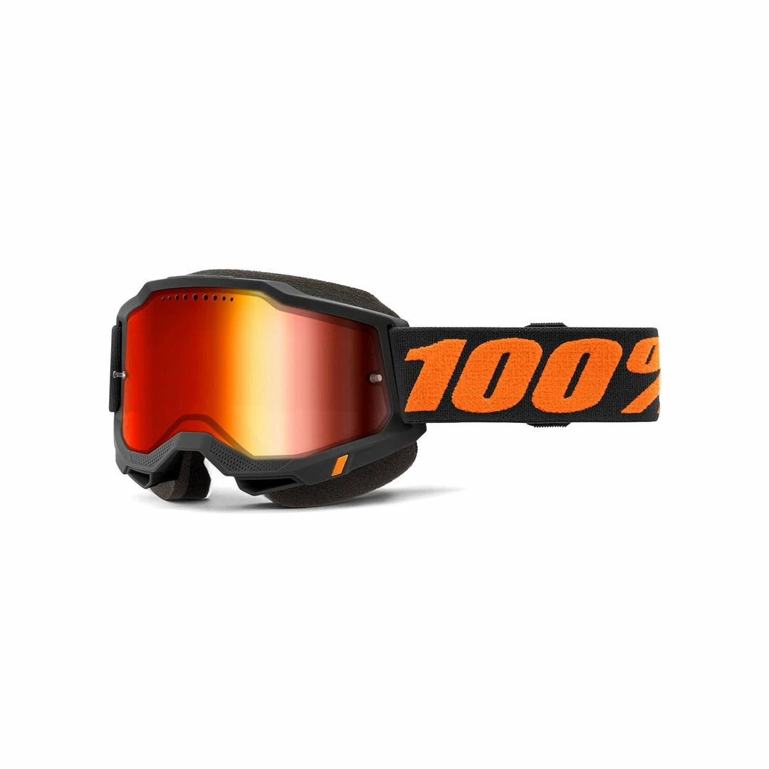 PROTECTIVE GEAR 100% Accuri 2 Goggles-Chicago-Mirror Red Lens 1 PROTECTIVE GEAR 100% Accuri 2 Goggles-Chicago-Mirror Red Lens