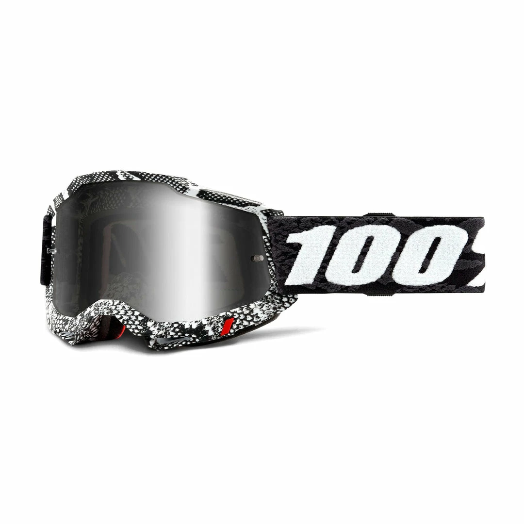 PROTECTIVE GEAR 100% Accuri 2 Goggles-Cobra-Mirror Silver Lens 1 PROTECTIVE GEAR 100% Accuri 2 Goggles-Cobra-Mirror Silver Lens