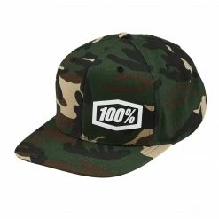 APPAREL 100% Machine Snapback Hat-Camo