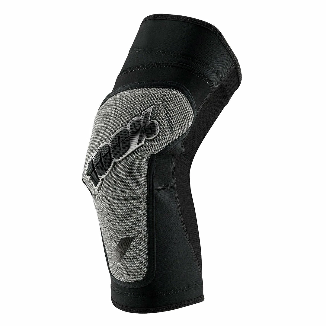 PROTECTIVE GEAR 100% Ridecamp Knee Guards-Black/Grey 1 PROTECTIVE GEAR 100% Ridecamp Knee Guards-Black/Grey