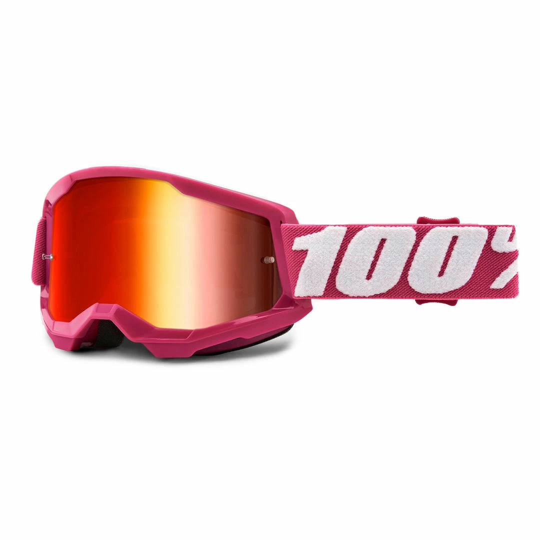 100% Strata2 Goggles-Fletcher-Mirror Red Lens 1 100% Strata2 Goggles-Fletcher-Mirror Red Lens