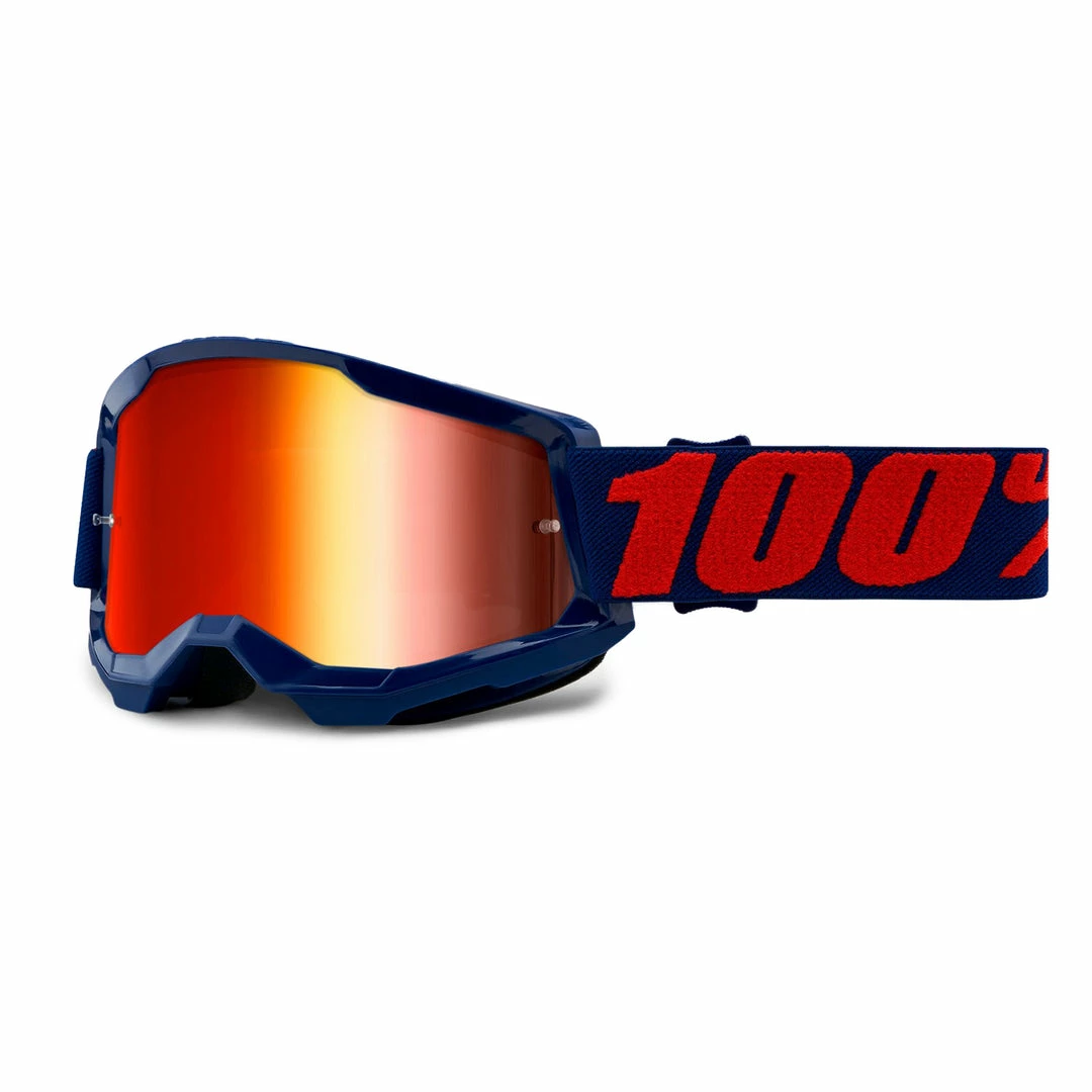 PROTECTIVE GEAR 100% Strata2 Goggles-Masego-Mirror Red Lens 1 PROTECTIVE GEAR 100% Strata2 Goggles-Masego-Mirror Red Lens