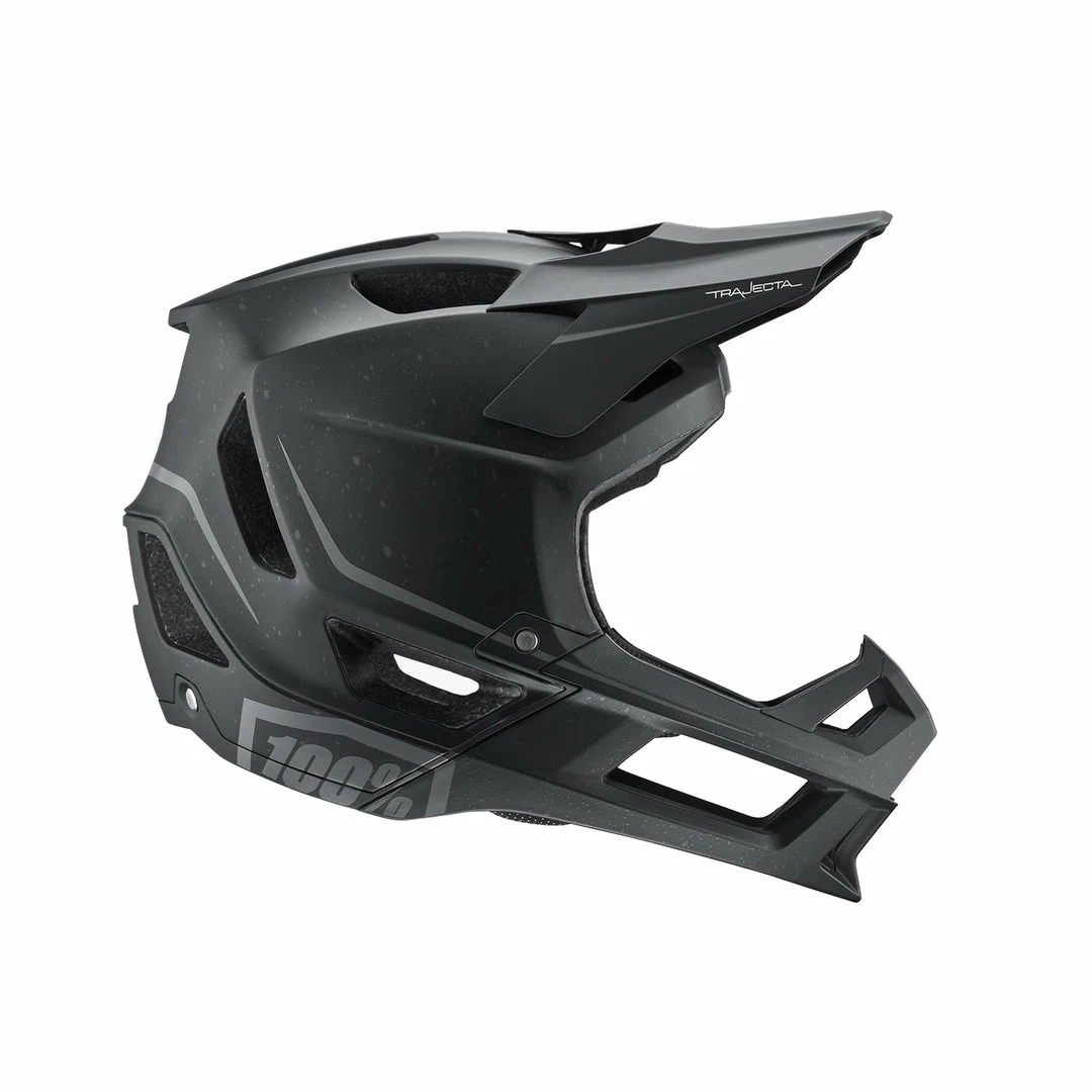 100% Trajecta Helmet-Essential Black PROTECTIVE GEAR 1 100% Trajecta Helmet-Essential Black PROTECTIVE GEAR