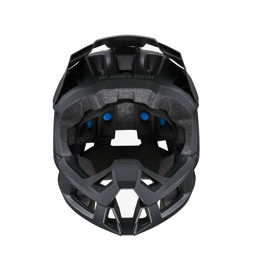 100% Trajecta Helmet-Essential Black PROTECTIVE GEAR 2 100% Trajecta Helmet-Essential Black PROTECTIVE GEAR