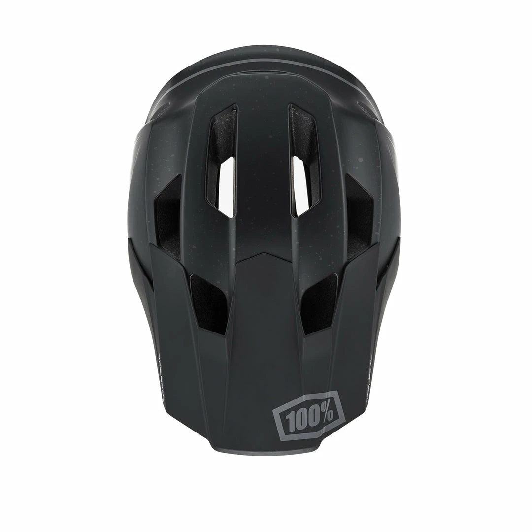 100% Trajecta Helmet-Essential Black PROTECTIVE GEAR 4 100% Trajecta Helmet-Essential Black PROTECTIVE GEAR
