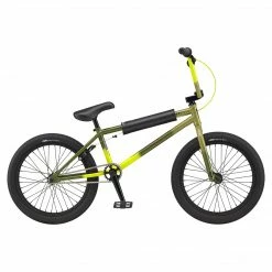 GT Team Signature Conway 21.25"TT BMX Bike-Green BIKES