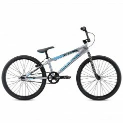 SE Racing Floval Flyer Cruiser 24" BMX Race Bike-Silver