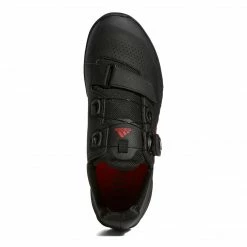 Adidas Five Ten Kestrel Pro Boa Clipless Shoes-Core Black/Red/Grey Six