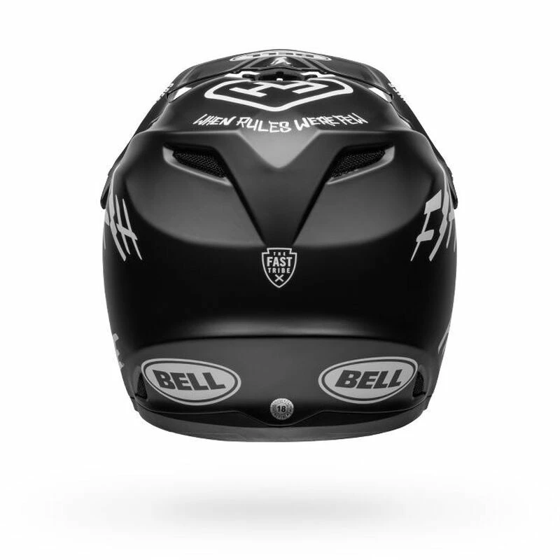 Bell Full-9 Fusion MIPS Helmet-Fasthouse Matte Black/White 5 Bell Full-9 Fusion MIPS Helmet-Fasthouse Matte Black/White