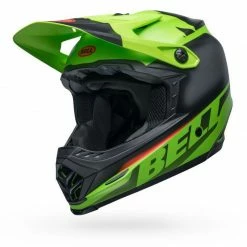 Bell Full-9 Fusion MIPS Helmet-Matte Green/Black/Crimson