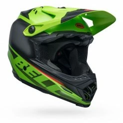 Bell Full-9 Fusion MIPS Helmet-Matte Green/Black/Crimson