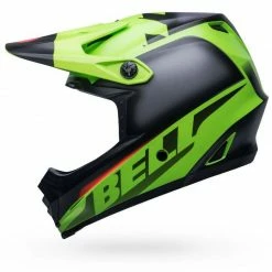 Bell Full-9 Fusion MIPS Helmet-Matte Green/Black/Crimson