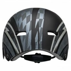 PROTECTIVE GEAR Bell Local Helmet-Psycho-Matte-Black/Gray