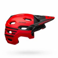 Bell Super DH Spherical Helmet-Fasthouse Matte Red/Black