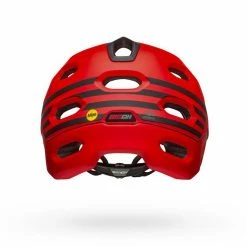 Bell Super DH Spherical Helmet-Fasthouse Matte Red/Black