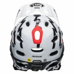 Bell Super DH Spherical Helmet-Matte/Gloss Black/White