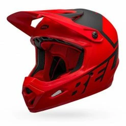 Bell Transfer Helmet-Slice Matte Red/Black PROTECTIVE GEAR