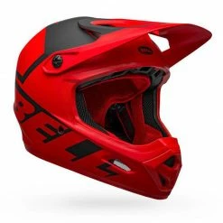 Bell Transfer Helmet-Slice Matte Red/Black PROTECTIVE GEAR