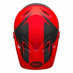 Bell Transfer Helmet-Slice Matte Red/Black PROTECTIVE GEAR