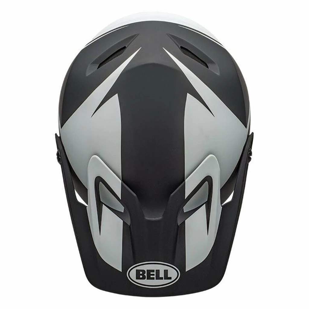 PROTECTIVE GEAR Bell Transfer Helmet-Matte Black/White 5 PROTECTIVE GEAR Bell Transfer Helmet-Matte Black/White