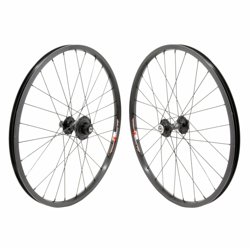 Black Ops MX3200 Hubs W/Alex VP15F Rims BMX Wheelset-20x1 1/8" 1 Black Ops MX3200 Hubs W/Alex VP15F Rims BMX Wheelset-20x1 1/8"