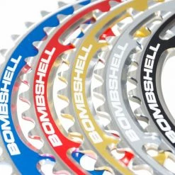 Bombshell Chainring-4-Bolt-Black-45T