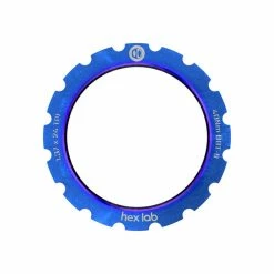 Box Hex Lab Titanium Lock Ring
