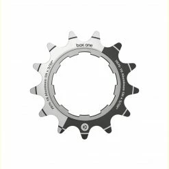 Cogs/Drivers/Freewheels Box One 3/32" CNC Alloy 7075 Cog-Black/Silver