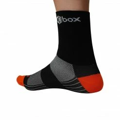 Box One Performance SGX Socks-Black SHOES