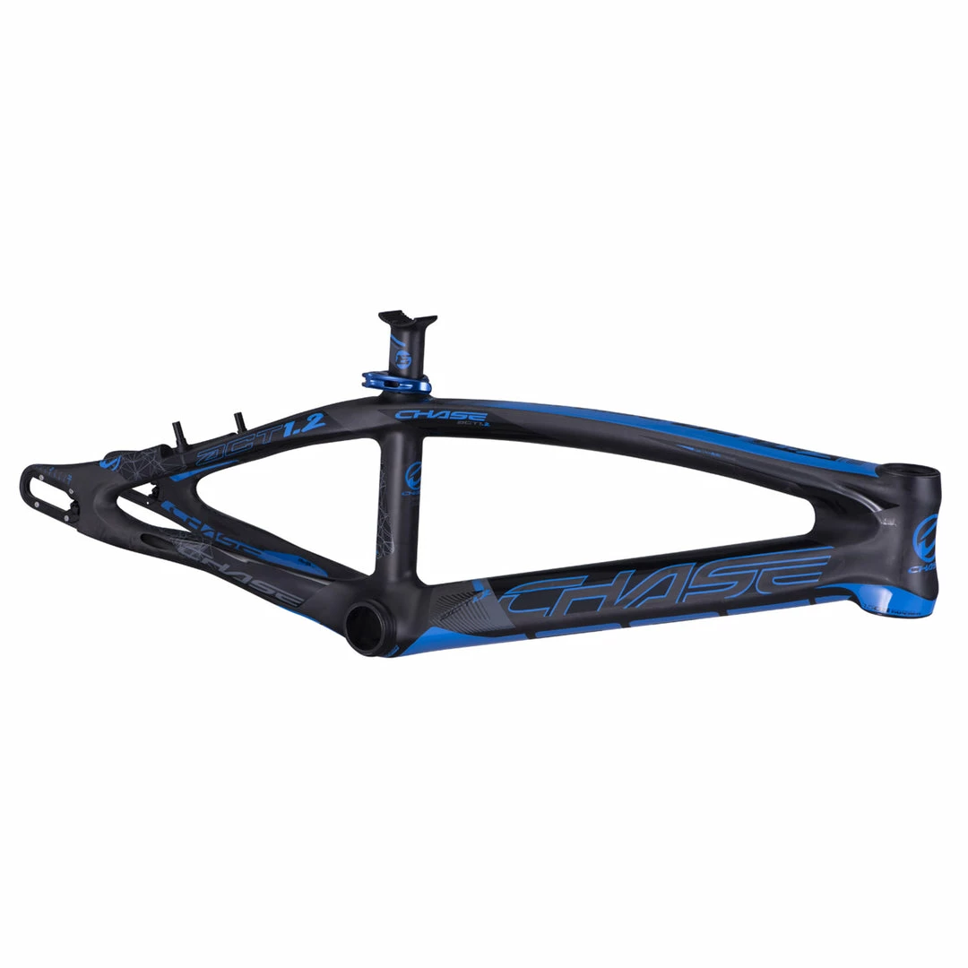 CHASE BICYCLES Chase ACT 1.2 Carbon BMX Race Frame-Black/Blue 1 CHASE BICYCLES Chase ACT 1.2 Carbon BMX Race Frame-Black/Blue