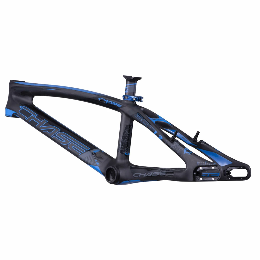 CHASE BICYCLES Chase ACT 1.2 Carbon BMX Race Frame-Black/Blue 3 CHASE BICYCLES Chase ACT 1.2 Carbon BMX Race Frame-Black/Blue
