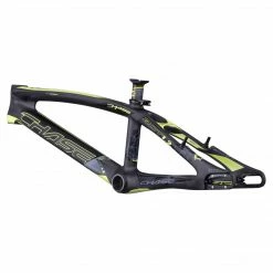 CHASE BICYCLES Chase ACT 1.2 Carbon BMX Race Frame-Black/Neon Yellow FRAMES