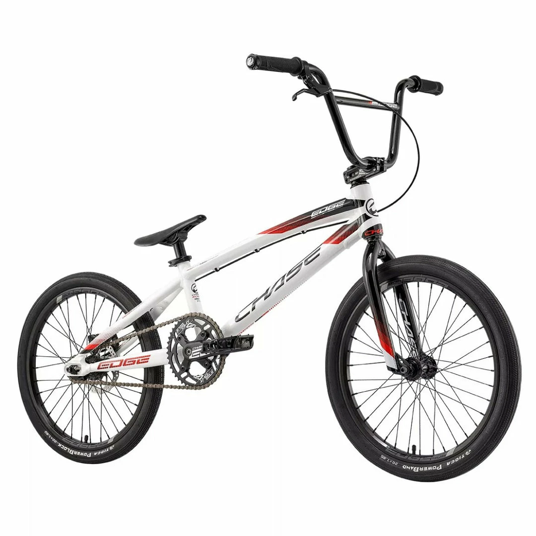 CHASE BICYCLES Chase Edge Pro XXL BMX Race Bike-White/Red BIKES 2 CHASE BICYCLES Chase Edge Pro XXL BMX Race Bike-White/Red BIKES