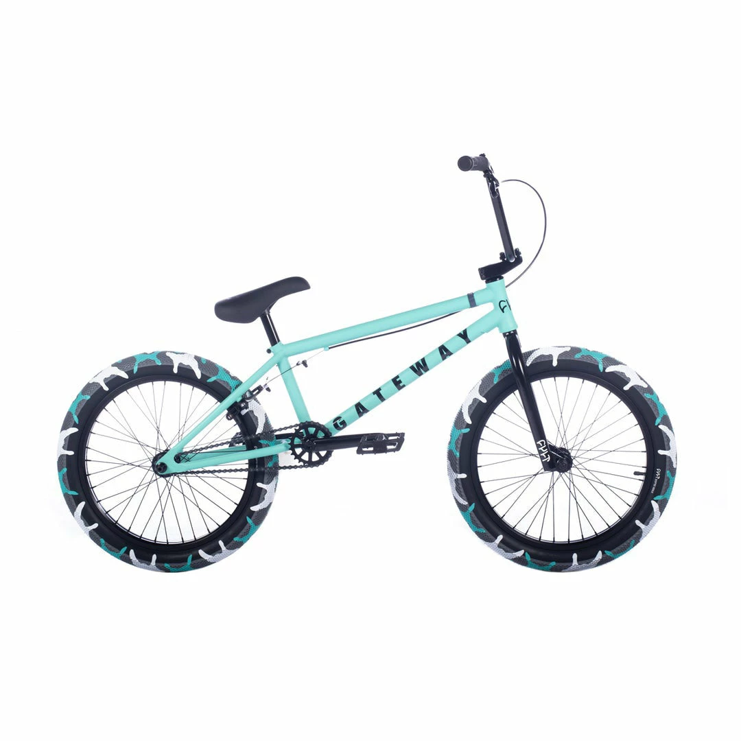 Cult Gateway 20.5"TT BMX Freestyle Bike-Teal BIKES 1 Cult Gateway 20.5"TT BMX Freestyle Bike-Teal BIKES