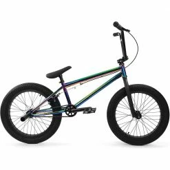 Elite BMX Destro 20.5"TT BMX Freestyle Bike-Neo Chrome