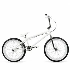 FREESTYLE BIKES Elite BMX Destro 20.5"TT BMX Freestyle Bike-White Chrome