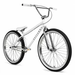 FREESTYLE BIKES Elite BMX Outlaw 26" BMX Freestyle Bike-White Combat