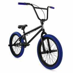 Elite BMX Stealth 20"TT BMX Freestyle Bike-Black/Blue FREESTYLE BIKES