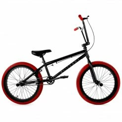 Elite BMX Stealth 20"TT BMX Freestyle Bike-Black/Red FREESTYLE BIKES