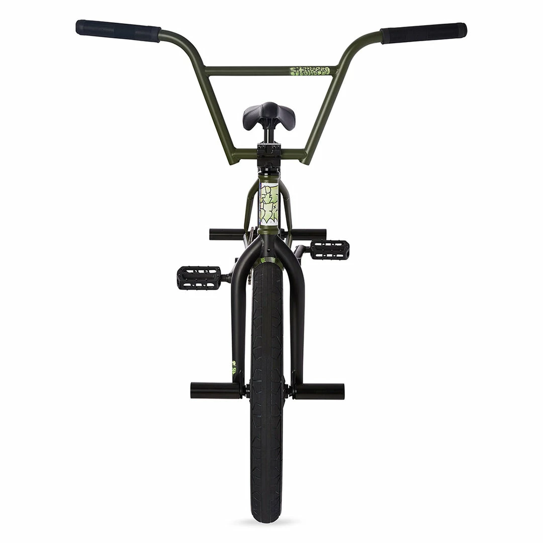 Fit 2023 STR MD 20.5"TT BMX Freestyle Bike-Matte Army Green 2 Fit 2023 STR MD 20.5"TT BMX Freestyle Bike-Matte Army Green