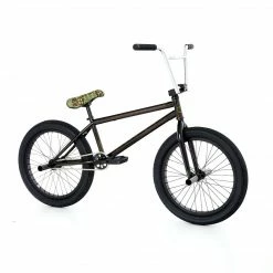 Fit STR LG 20.75"TT BMX Freestyle Bike-Trans Gloss Black FREESTYLE BIKES