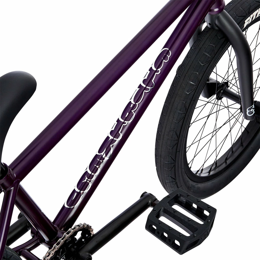 FREESTYLE BIKES Fit STR Freecoaster LG 20.75"TT BMX Freestyle Bike-Trans Matte Purple 4 FREESTYLE BIKES Fit STR Freecoaster LG 20.75"TT BMX Freestyle Bike-Trans Matte Purple