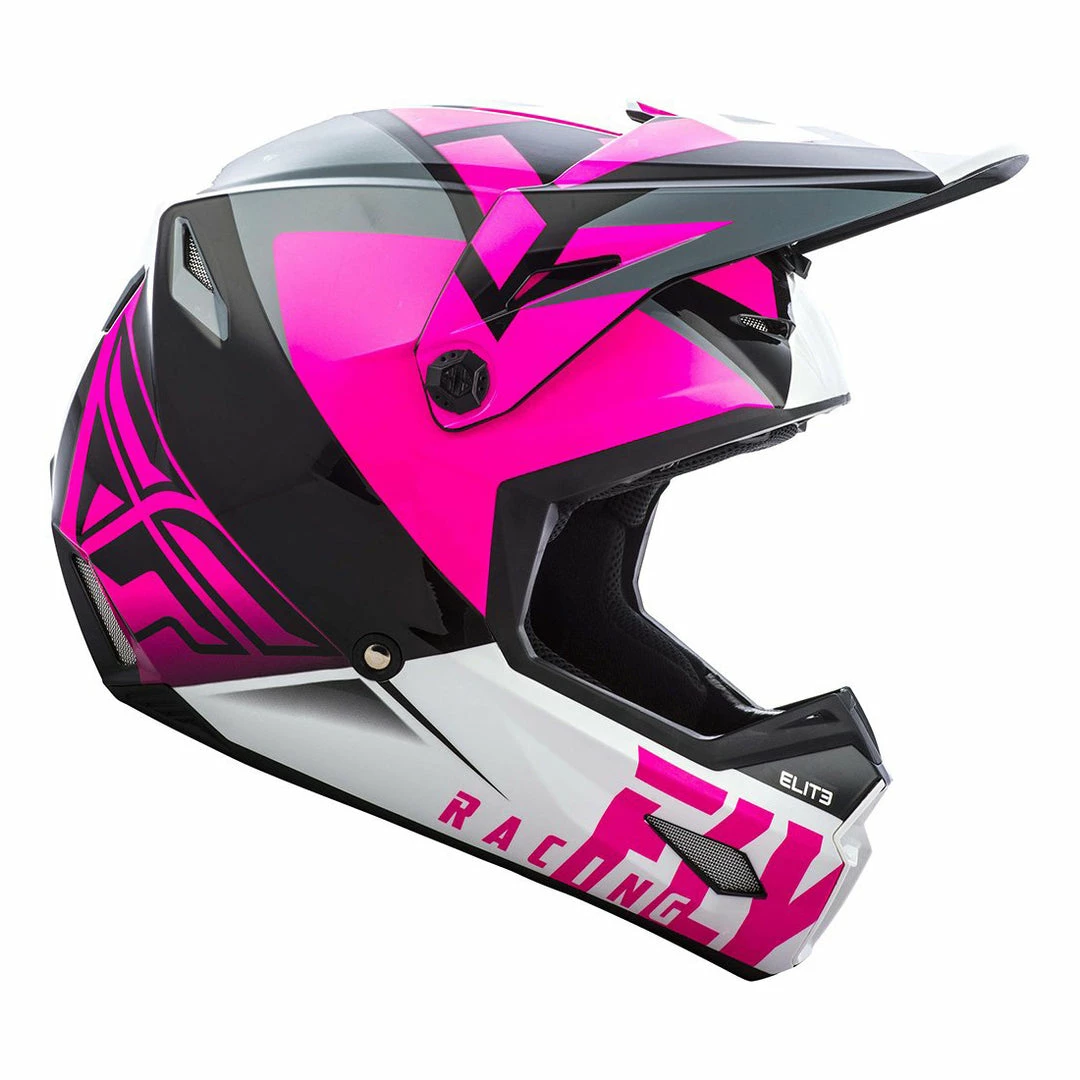 FLY RACING 2019 Elite Vigilant Helmet-Pink/Black 2 FLY RACING 2019 Elite Vigilant Helmet-Pink/Black