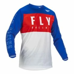 RACE WEAR Fly Racing 2022 F-16 BMX Race Jersey-Red/White/Blue