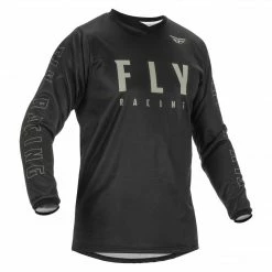 Fly Racing F-16 BMX Race Jersey-Black/Grey RACE WEAR