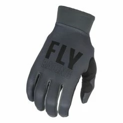 RACE WEAR Fly Racing 2022 Pro Lite BMX Race Gloves-Grey/Black