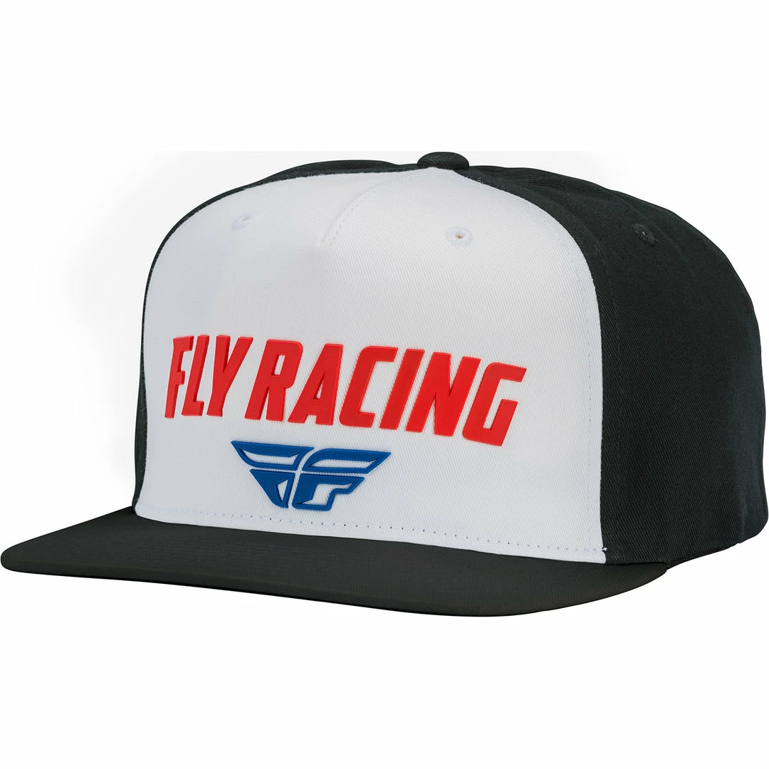 Fly Racing Evo Hat-Black/White 1 Fly Racing Evo Hat-Black/White