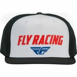 Fly Racing Evo Hat-Black/White