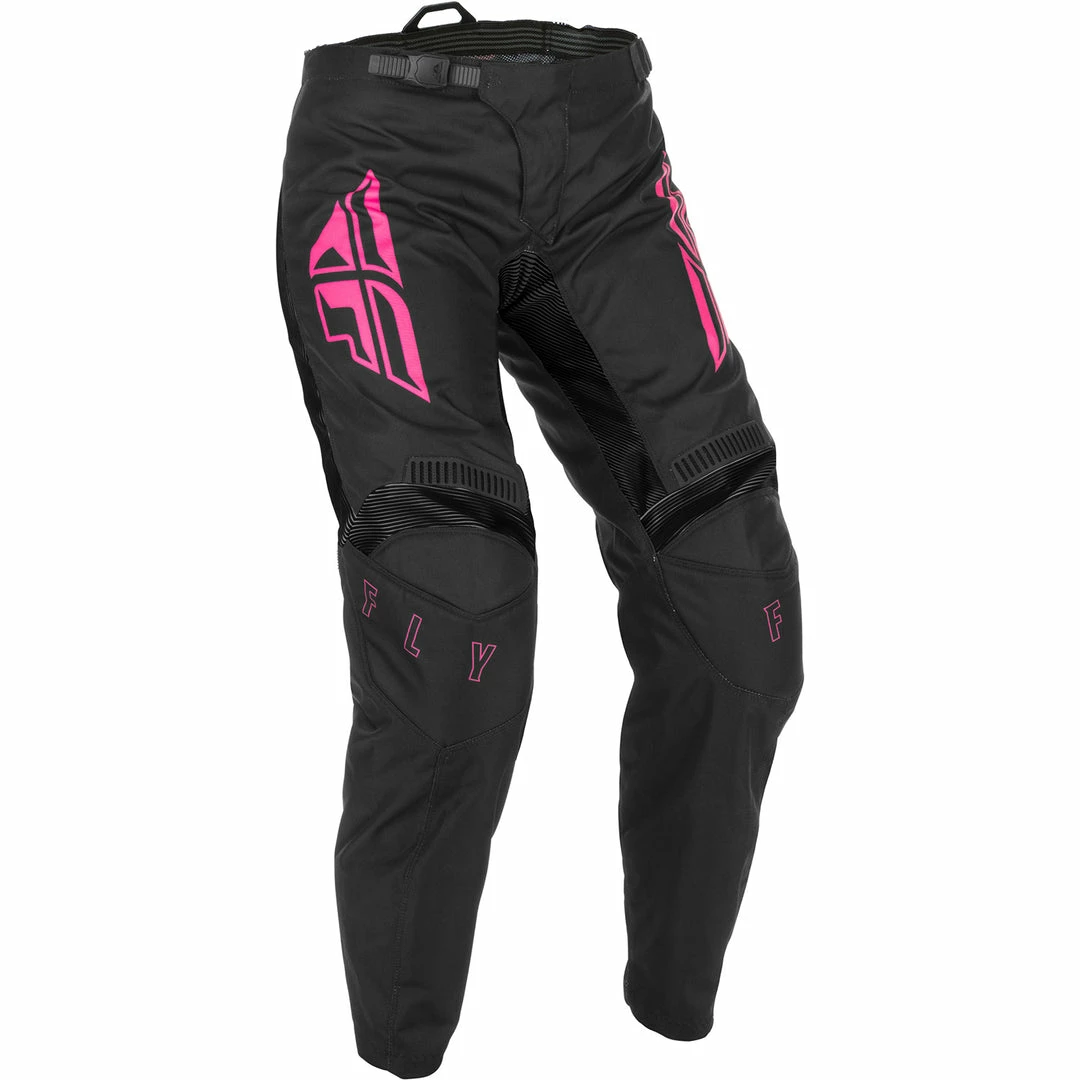 RACE WEAR Fly Racing F-16 Women's BMX Race Pants-Black/Pink 1 RACE WEAR Fly Racing F-16 Women's BMX Race Pants-Black/Pink