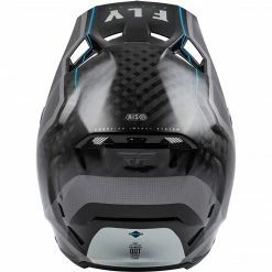 Fly Racing Formula Carbon Axon BMX Race Helmet-Black/Grey/Blue Helmets